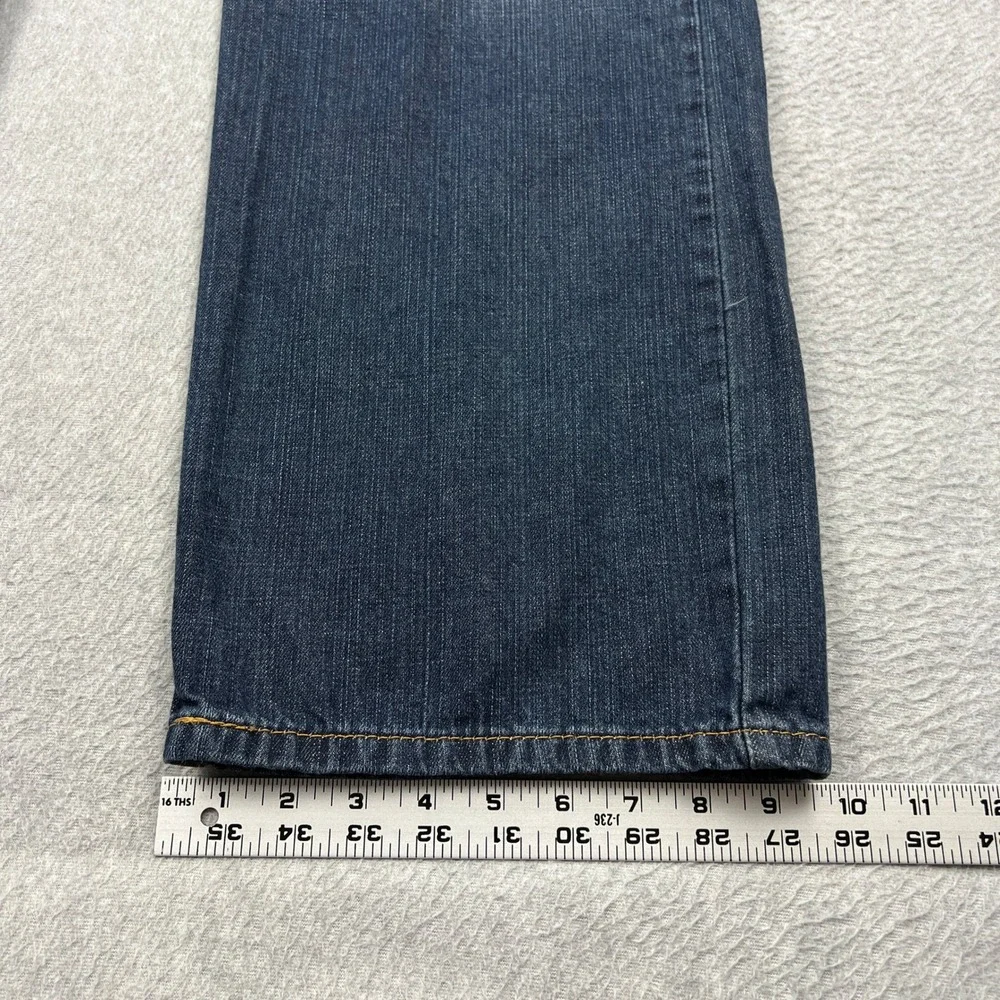 Levi's 569 Loose Straight Jeans Mens 38x34 Blue Dark Wash Denim Classic Baggy